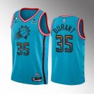 Phoenix Suns #35 Kevin Durant Blue 202223 City Edition With NO.6 Patch Stitched Basketball Jersey