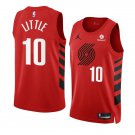 Portland Trail Blazers #10 Nassir Little 202223 Red Statement Edition Swingman Stitched Jersey