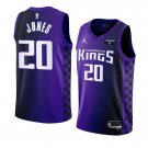 Sacramento Kings #20 Colby Jones Purple 202324 Statement Edition Stitched Basketball Jersey