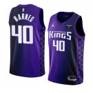 Sacramento Kings #40 Harrison Barnes Purple 202324 Statement Edition Stitched Basketball Jersey