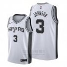 San Antonio Spurs #3 Keldon Johnson White Swingman Association Edition Jersey