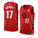Trail Blazers #17 Shaedon Sharpe 2022-23 Red Statement Edition Swingman Stitched Jersey