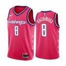Washington Wizards #8 Rui Hachimura 202223 Pink City Edition Limited Stitched Basketball Jersey