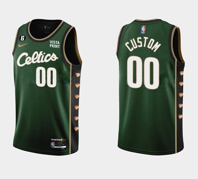 Women's Boston Celtics Active Player Custom Green City Edition Swingman Stitched Jersey