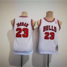 Youth Chicago Bulls #23 Michael Jordan White Stitched Basketball Jersey
