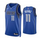Youth Dallas Mavericks #11 Kyrie Irving Blue Icon Edition Stitched Basketball Jersey