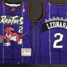 Youth Kids Toronto Raptors Kawhi Leonard Purple Throwback Jersey Stitched