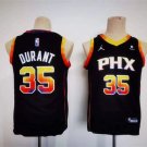 Youth Phoenix Suns #35 Kevin Durant Black 202223 Statement Edition Stitched Basketball Jersey