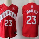 Youth Toronto Raptors Fred VanVleet Red Earned Edition Kids Jersey Stitched