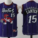Youth Toronto Raptors Vince Carter Purple Kids Basketball Jersey Embroidered