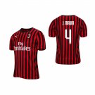 AC Milan Home Red Jose Mauri Soccer Jersey