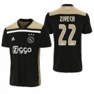 Ajax Amsterdam Away Black Hakim Ziyech Soccer Jersey