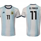 Argentina National Team Home Blue Angel Di Maria Jersey
