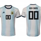 Argentina National Team Home Blue Custom Soccer Jersey