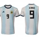 Argentina National Team Home Blue Mauro Icardi Jersey