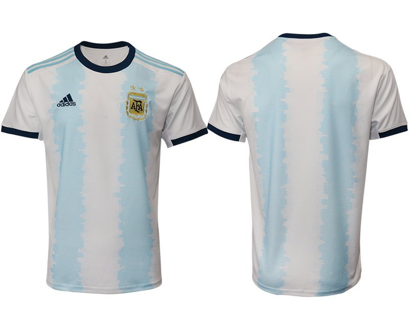 Argentina National Team Home Blue Soccer Jersey