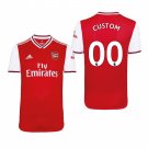 Arsenal #00 Custom Home Red Jersey