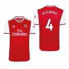 Arsenal #4 Mohamed Elneny Home Red Jersey