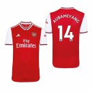 Arsenal #14 Pierre-Emerick Aubameyang Home Red Jersey