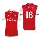 Arsenal #18 Nacho Monreal Home Red Jersey