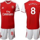 Arsenal Aaron Ramsey Home Red Jersey Shorts Sets