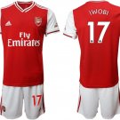 Arsenal Alex Iwobi Home Red Jersey Shorts Sets