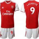 Arsenal Alexandre Lacazette Home Red Jersey Shorts Sets