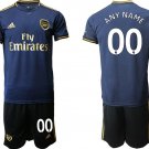 Arsenal Away Blue Custom Jersey Shorts Sets