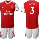 Arsenal Kieran Gibbs Home Red Jersey Shorts Sets