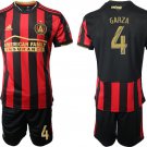 Atlanta United Home Greg Garza Jersey Shorts Soccer Sets