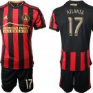 Atlanta United Home Red Atlanta Jersey Shorts Soccer Sets