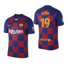 Barcelona #19 Carles Alena Blue Red Home Jersey