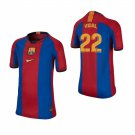 Barcelona Arturo Vidal 1998 1999 Throwback Soccer Jersey