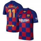 Barcelona Home Blue Ousmane Dembele Soccer Jersey
