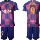Barcelona Home Luis Suarez Jersey Shorts Soccer Sets