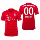 Bayern Munich #00 Custom Home Red Jersey