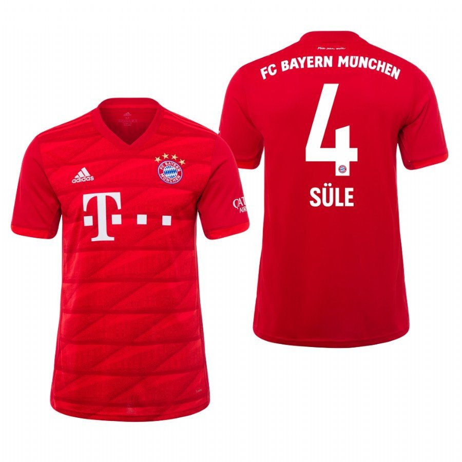 Bayern Munich #4 Niklas Sule Home Red Jersey