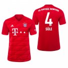 Bayern Munich #4 Niklas Sule Home Red Jersey