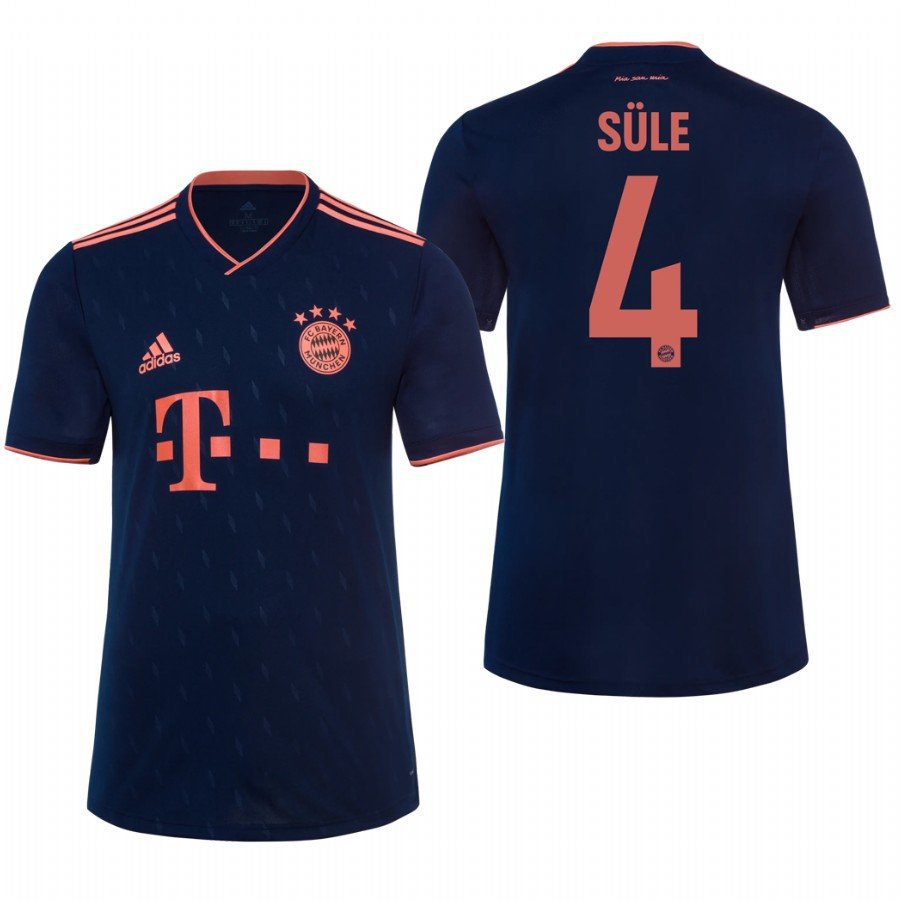Bayern Munich #4 Niklas Sule Third Navy Jersey