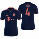 Bayern Munich #4 Niklas Sule Third Navy Jersey