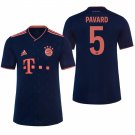 Bayern Munich #5 Benjamin Pavard Third Navy Jersey