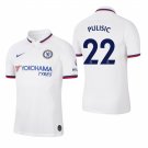 Chelsea #22 Christian Pulisic Away White Official Jersey