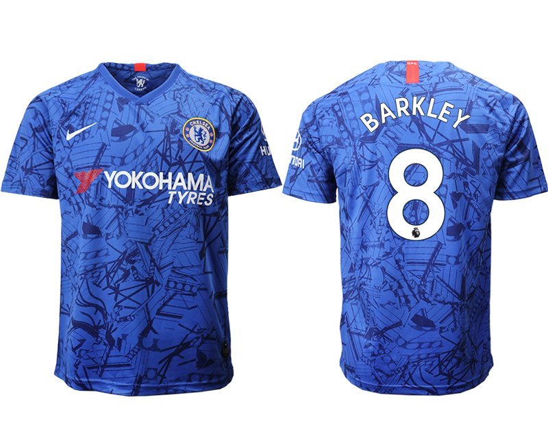 Chelsea Ross Barkley Blue Home Soccer Jersey