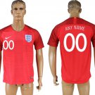England Away Red Custom Soccer Jersey