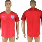 England Away Red Soccer Team Jersey