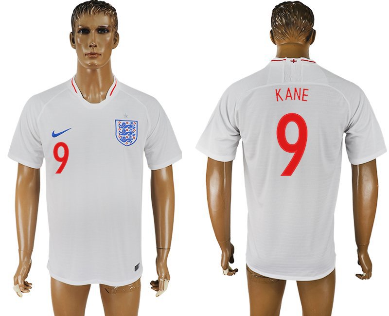 England Home White Harry Kane Soccer Jersey