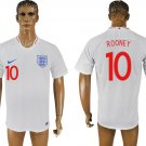 England Home White Wayne Rooney Soccer Jersey