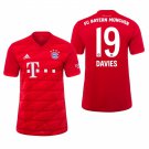 FC Bayern Munchen Home Alphonso Davies Soccer Jersey
