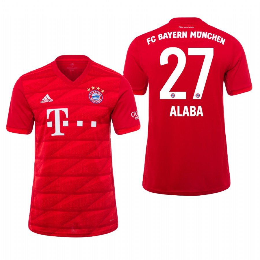 FC Bayern Munchen Home David Alaba Soccer Jersey