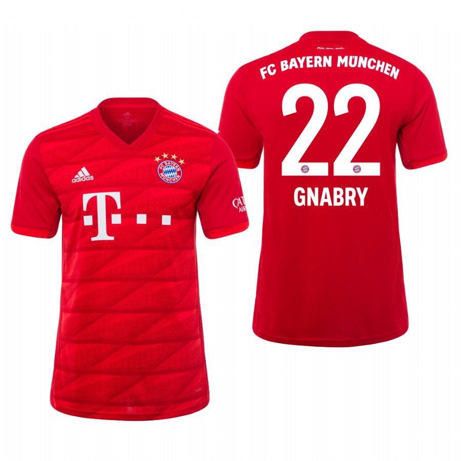 FC Bayern Munchen Home Serge Gnabry Soccer Jersey
